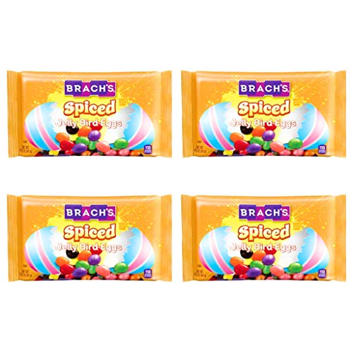 Brachs Jelly Bird Eggs Spiced Jelly Beans - Pack Of 4 Bags - 14.