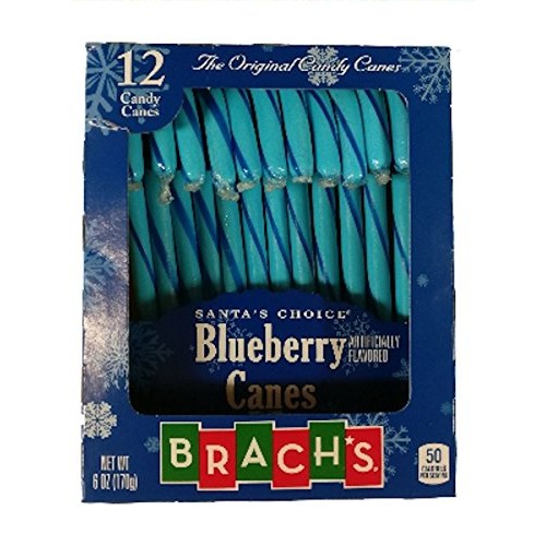 Brachs Blueberry Flavored Candy Canes