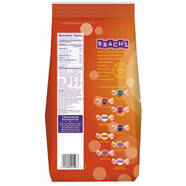 Brachs Party Time Assorted Hard Candy Mix, 3 Lb Bulk Bag Indivi...