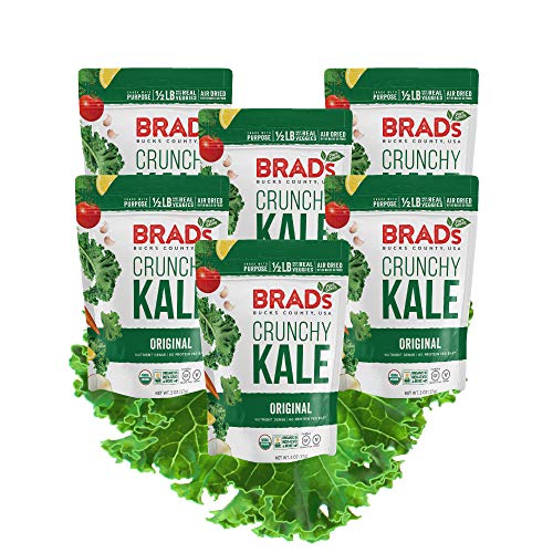 Brads Plant Based Organic Crunchy Kale, Original With Probiotic