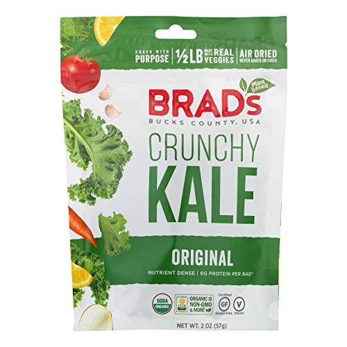 Brads Plant Based Organic Original Crunchy Kale 2 Oz Bag - Sing