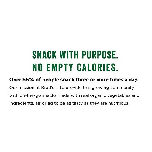 Brads Plant Based Organic Veggie Chips, Sweet Potato, 3 Count