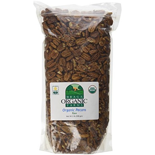 Braga Organic Farms 2 Lb Organic Raw Pecans