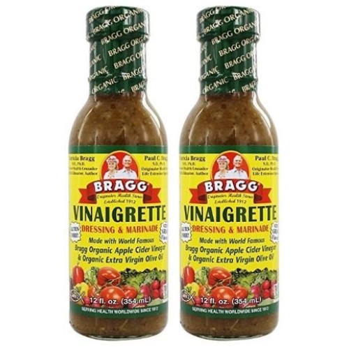 Bragg Dressing &Amp; Marinade Vinaigrette Organic 12 Oz Pack Of 2