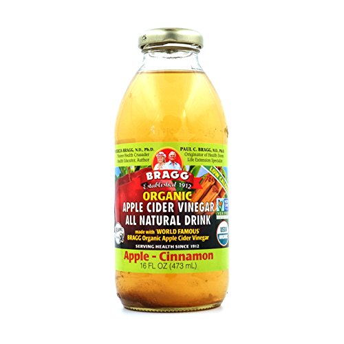 Bragg Apple Cider Vinegar Drink, Apple &Amp; Cinnamon, 16-Ounces Pa