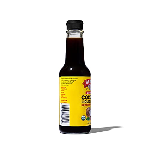 Bragg Coconut Aminos, All Purpose Seasoning, 10 Oz, 2 Pack