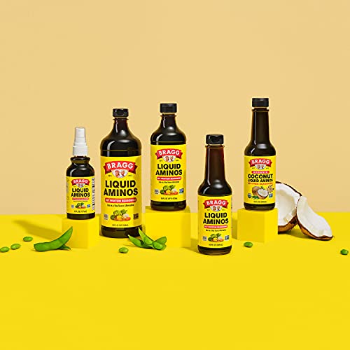 Bragg Coconut Aminos, All Purpose Seasoning, 10 Oz, 2 Pack