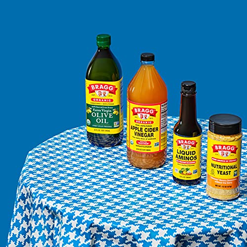 Bragg Organic Apple Cider Vinegar Blends, Honey Blend, 16 Ounce,