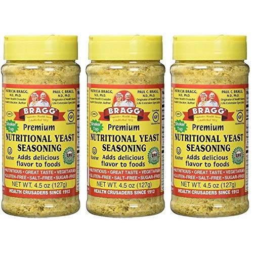 Bragg Nutritional Yeast Seasoning – Vegan, Gluten Free Cheese Fl
