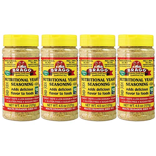 Bragg Nutritional Yeast Seasoning – Vegan, Gluten Free Cheese Fl