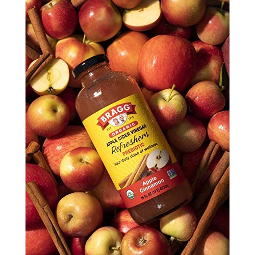 Bragg Organic Apple Cider Vinegar Beverage, Apple Cinnamon - 16O