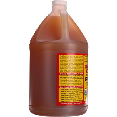 Bragg Organic Apple Cider Vinegar, Raw, Unfiltered, With The Mot