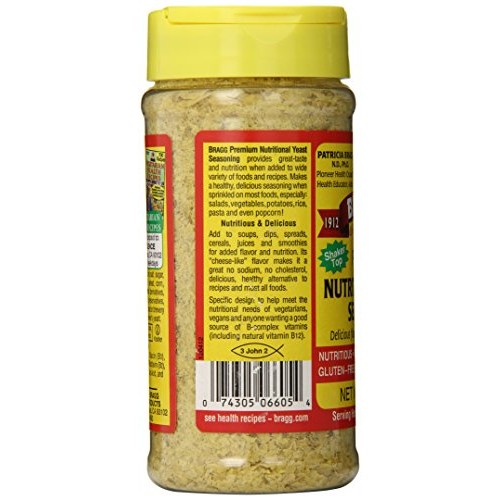 Bragg Premium Nutritional Yeast Seasoning 4.5 Ounce