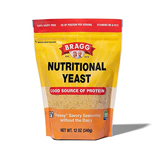 Bragg Premium Nutritional Yeast Seasoning - Vegan, Gluten Free –