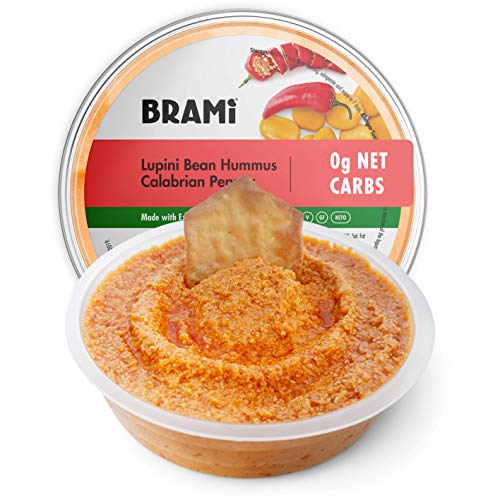 Brami Lupini Bean Hummus Dip &Amp; Spread | 0G Sugar, 0G Net Carbs |