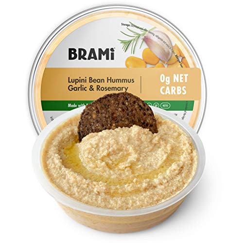 Brami Lupini Bean Hummus Dip &Amp; Spread | 0G Sugar, 0G Net Carbs |