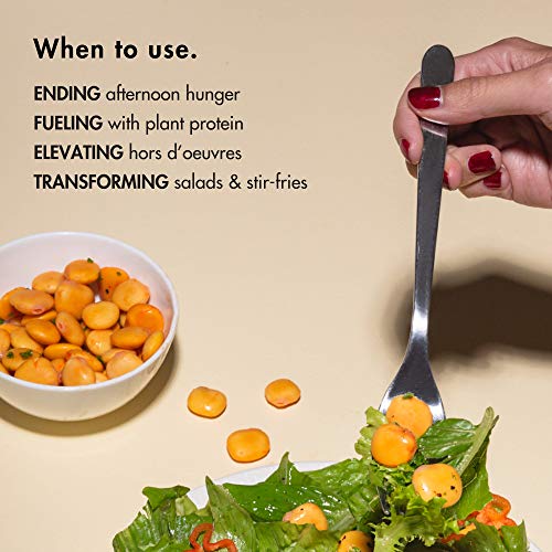 Brami Lupini Beans Snack, Garlic &Amp; Rosemary | 7G Plant Protein,