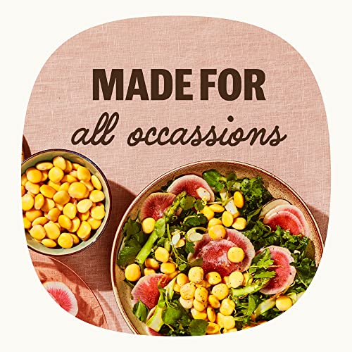 Brami Lupini Beans Snack, Garlic &Amp; Rosemary | 2.3 Oz 8 Pack |