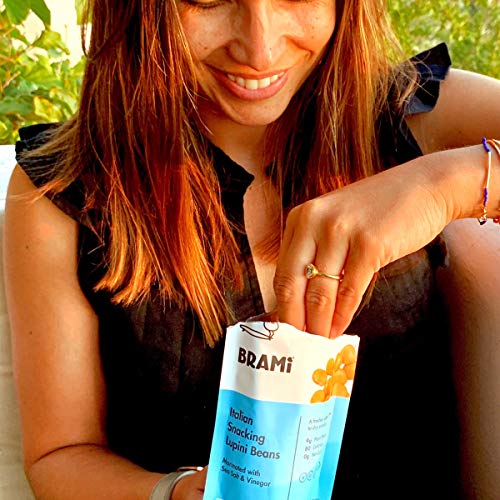 Brami Lupini Beans Snack, Variety Pack | 9G Plant Protein, 0G Ne