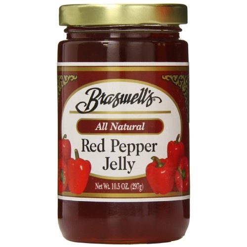 Braswell Red Pepper Jelly, 10.5 Ounce Pack Of 6