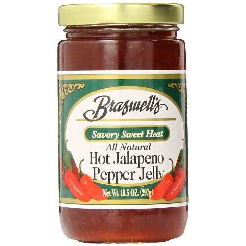 Braswell Pepper Jelly, Jalapeno, 10.5 Ounce Pack of 6