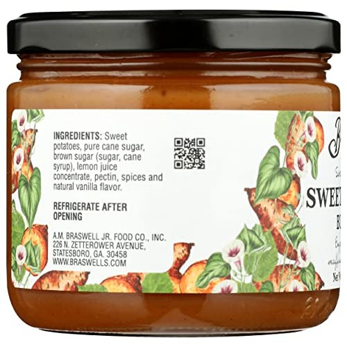 Braswells Sweet Potato Butter, 12.5 Oz
