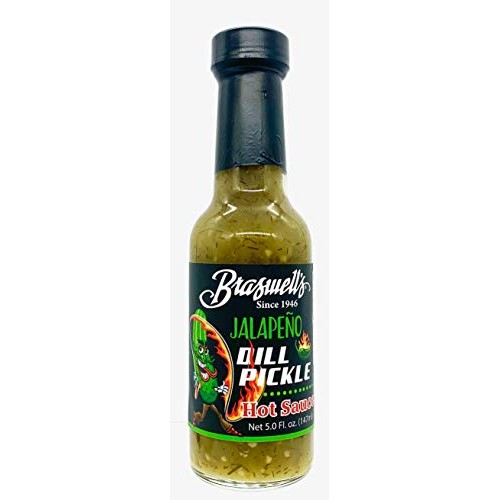 Braswells Dill Pickle Jalapeno Hot Sauce