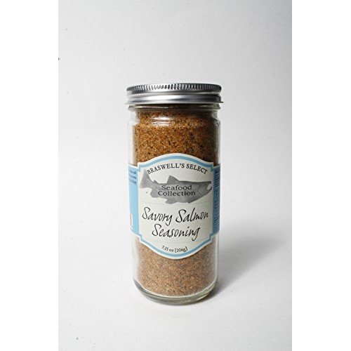 Braswells Savory Salmon Seasoning, 6.25 Oz