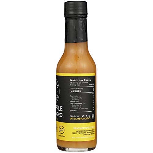 Bravado Spice Pineapple And Habanero Hot Sauce | Gluten Free | V