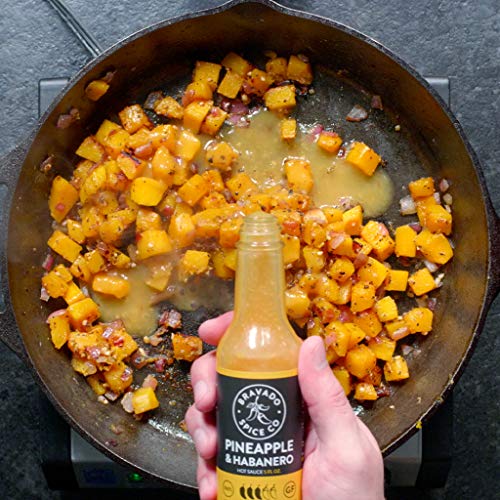 Pineapple And Habanero Hot Sauce By Bravado Spice Gluten Free, V