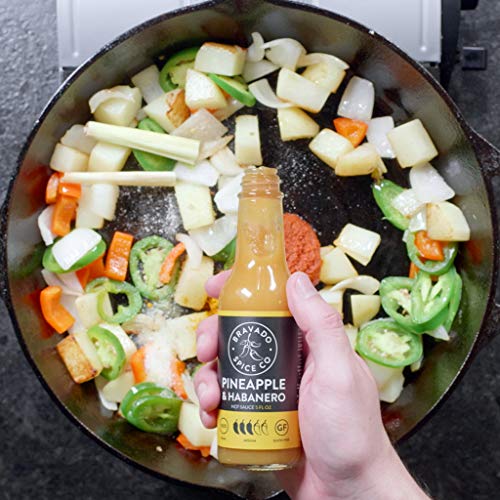 Pineapple And Habanero Hot Sauce By Bravado Spice Gluten Free, V