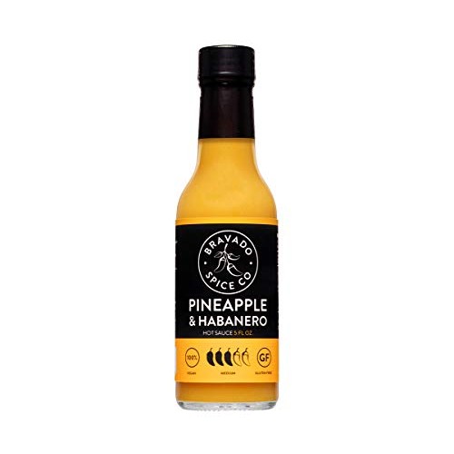 Pineapple And Habanero Hot Sauce By Bravado Spice Gluten Free, V