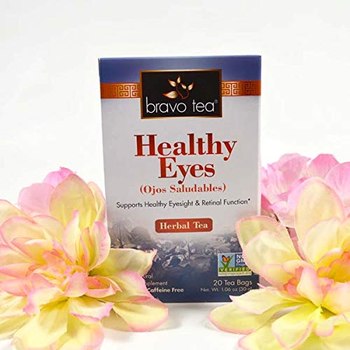 Bravo Tea, Healthy Eyes Herbal Tea, Caffeine Free, 20 Tea Bags
