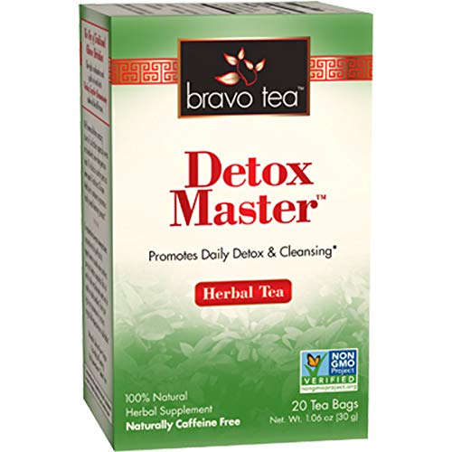 Bravo Tea, Detox Master Triple Detox Herbal Tea, Caffeine Free