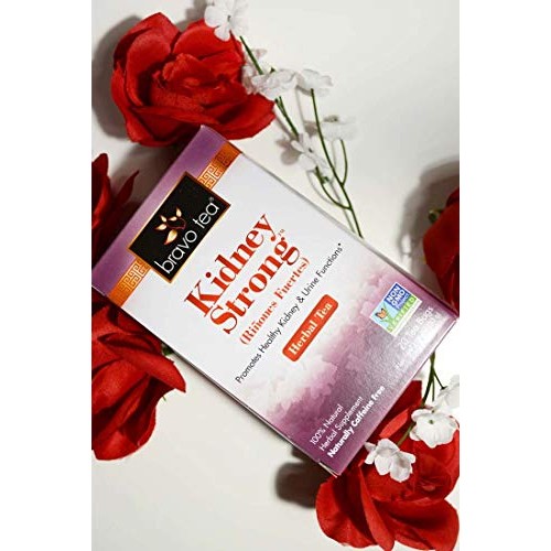 Bravo Tea, Kidney Strong Herbal Tea, Caffeine Free, 20 Tea Bags