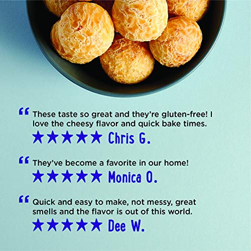 Brazi Bites Gluten-Free Brazilian Cheese Bread: Garlic Asiago | 