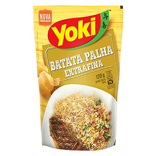Batata - Palha - Extrafina - Extra fine potato sticks - Yoki - 4...