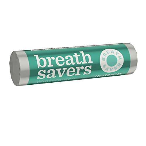 Breath Savers Sugar Free Mints, Wintergreen, 0.75 Ounce Roll Pa
