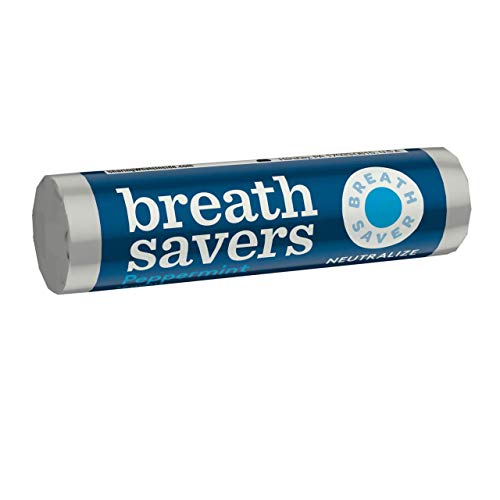Breath Savers Sugar Free Mints, Peppermint, 0.75 Ounce Roll Pac