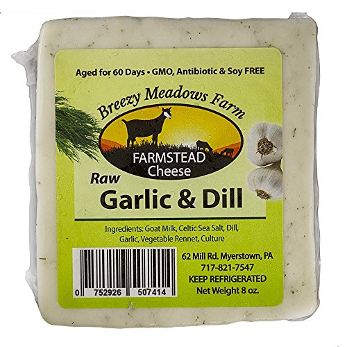 Breezy Meadows Farm Raw Gouda Goat Milk Only 8 Oz