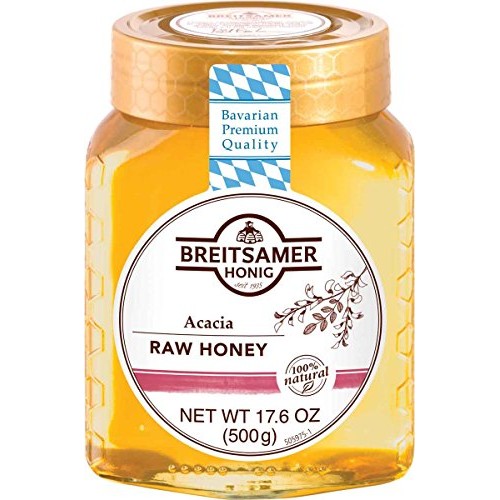 Breitsamer Acacia Honey Jar, 17.6 Ounce Pack Of 6