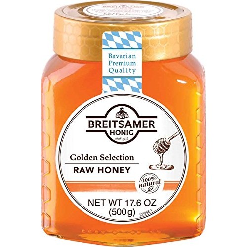 Breitsamer Golden Selection Honey Jar, 17.6 Ounce Pack Of 6