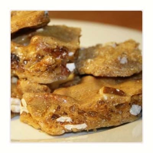 Pecan Cherry Brittle Made With Dried Cherries And Raw Pecans 8