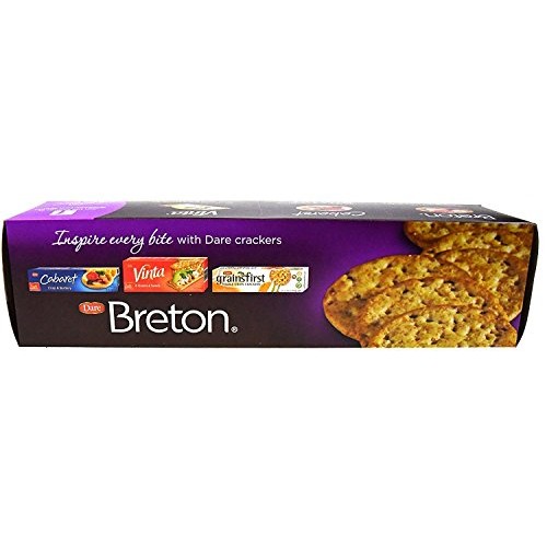 Dare Breton Crackers, Multigrain Party Snacks With No Artificial