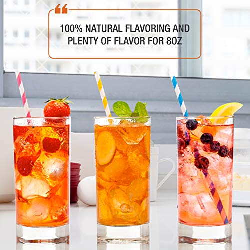 Brew La La Organic Green Tea - Ginger Mango Flavor - 50 Tea Bag