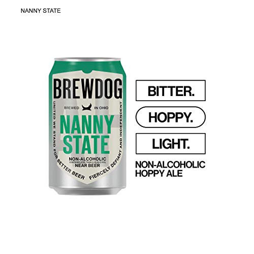 Brewdog 24 Mixed Af Pack | Non-Alcoholic | Includes Nanny Af, Pu
