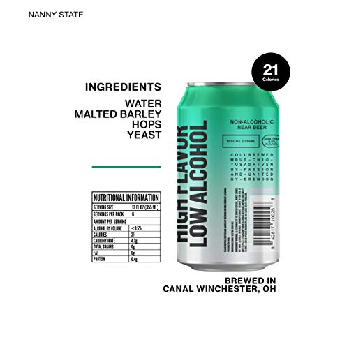 Brewdog 24 Mixed Af Pack | Non-Alcoholic | Includes Nanny Af, Pu