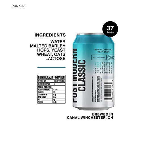 Brewdog 24-Pack Of Punk Af | Non-Alcoholic, Robust Ipa | 37 Calo