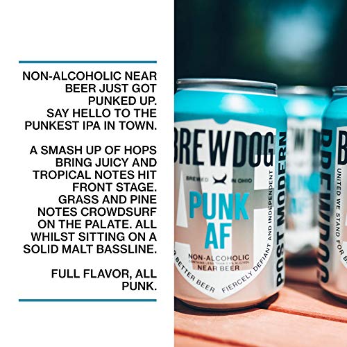 Brewdog 24-Pack Of Punk Af | Non-Alcoholic, Robust Ipa | 37 Calo