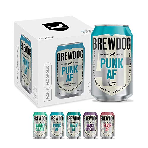 Brewdog 24-Pack Of Punk Af | Non-Alcoholic, Robust Ipa | 37 Calo